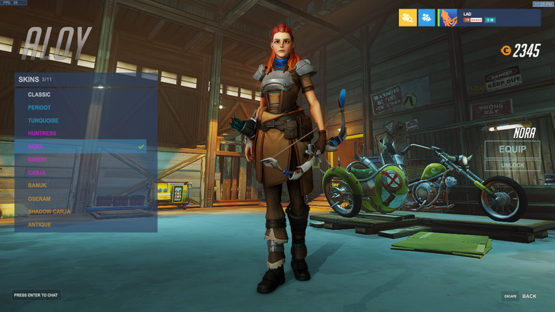 Illustration for article titled If Horizon Zero Dawn's Aloy Was In Overwatch